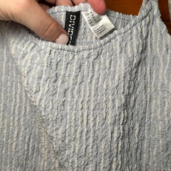 H&M Tie-Shoulder-Strap Smocked Dress - Picture 9 of 10